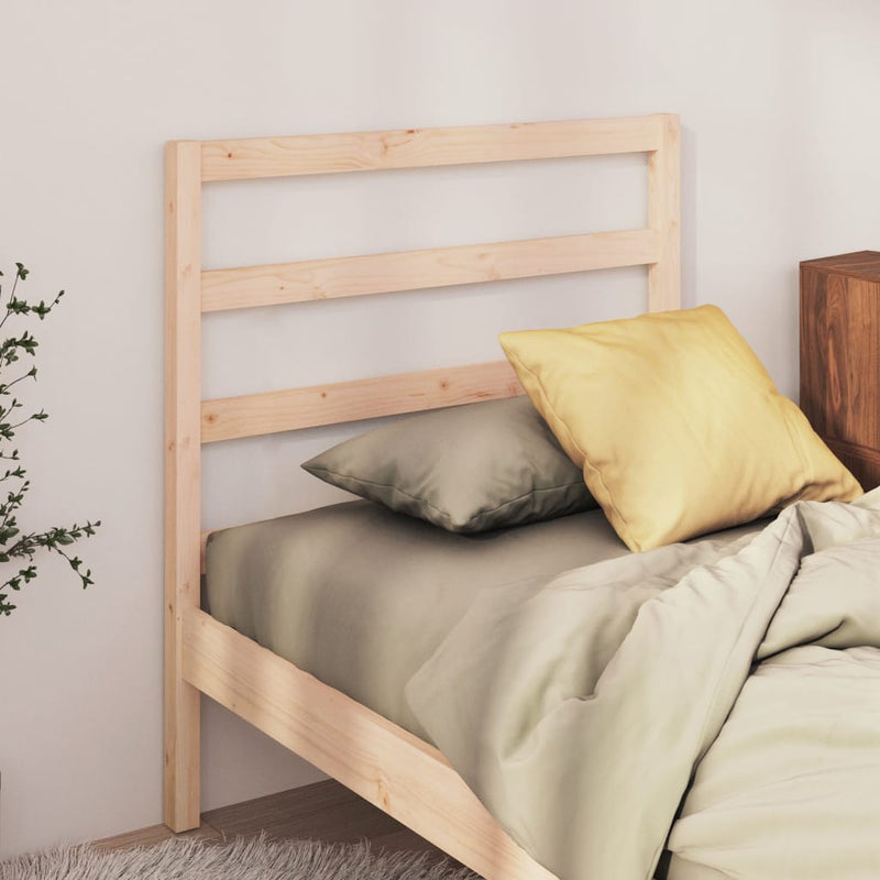 vidaXL tömör fenyőfa ágy fejtámla 95 x 4 x 100 cm
