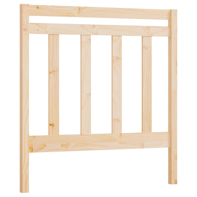 vidaXL tömör fenyőfa ágy fejtámla 95 x 4 x 100 cm