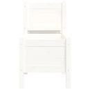 vidaXL fehér tömör fenyő növénytartó 178,5 x 44 x 75 cm