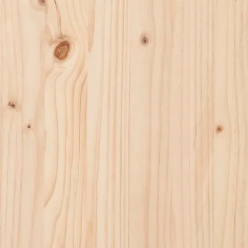 vidaXL tömör fenyőfa tűzifatartó állvány 100x25x100 cm