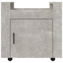 vidaXL betonszürke szerelt fa asztal-kocsi 60 x 45 x 60 cm