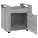 vidaXL szürke sonoma szerelt fa asztal-kocsi 60 x 45 x 60 cm