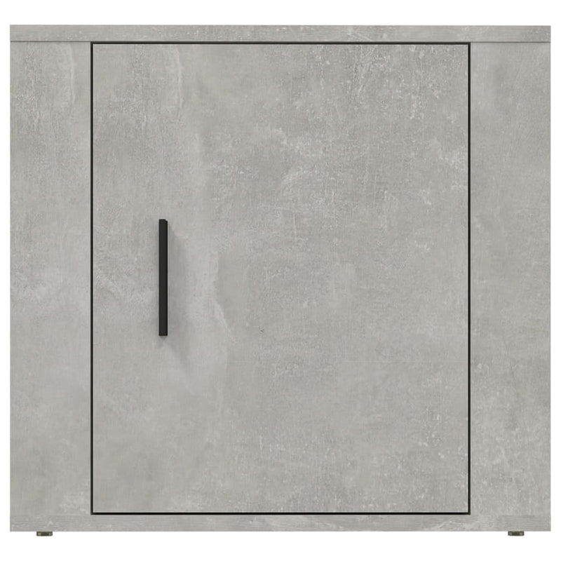 vidaXL 2 db betonszürke éjjeliszekrény 50x39x47 cm
