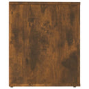 vidaXL 2 db füstös tölgy színű éjjeliszekrény 50x39x47 cm