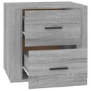 vidaXL szürke sonoma színű éjjeliszekrény 50x39x47 cm