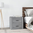vidaXL szürke sonoma színű éjjeliszekrény 50x39x47 cm
