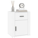 vidaXL fehér szerelt fa éjjeliszekrény 50 x 36 x 60 cm