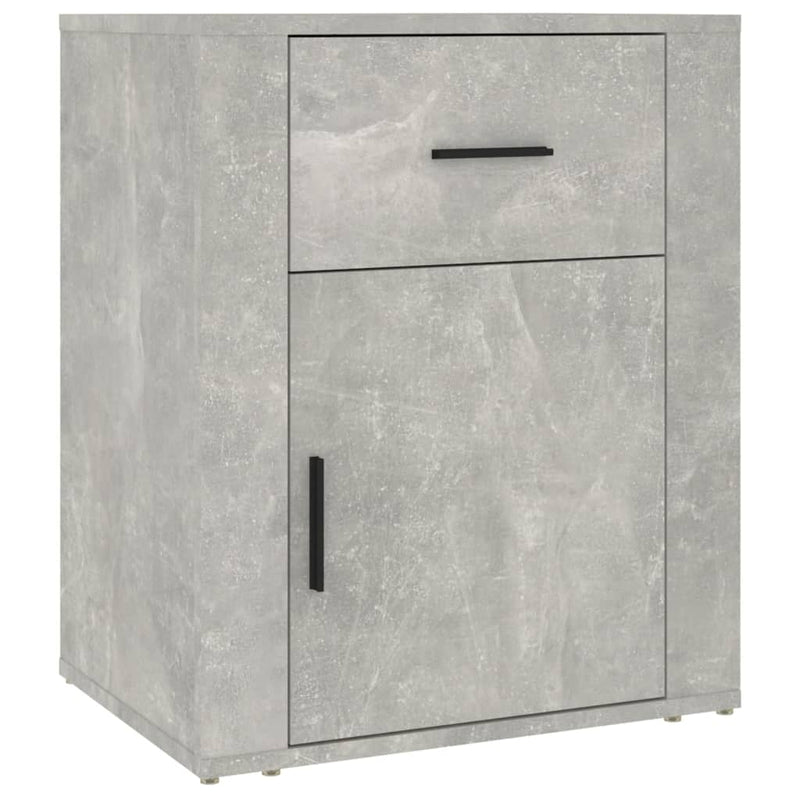 vidaXL betonszürke szerelt fa éjjeliszekrény 50 x 36 x 60 cm