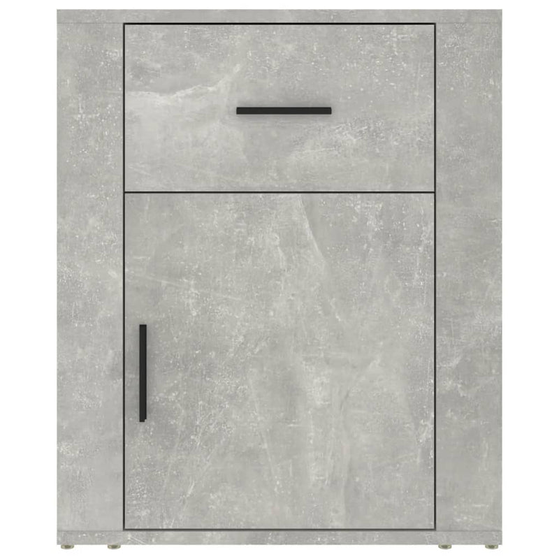 vidaXL betonszürke szerelt fa éjjeliszekrény 50 x 36 x 60 cm