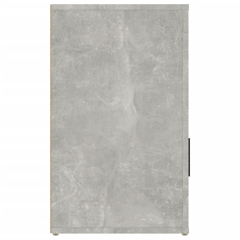 vidaXL betonszürke szerelt fa éjjeliszekrény 50 x 36 x 60 cm