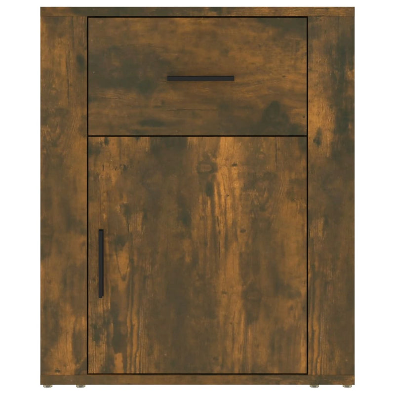 vidaXL füstös tölgy színű szerelt fa éjjeliszekrény 50 x 36 x 60 cm