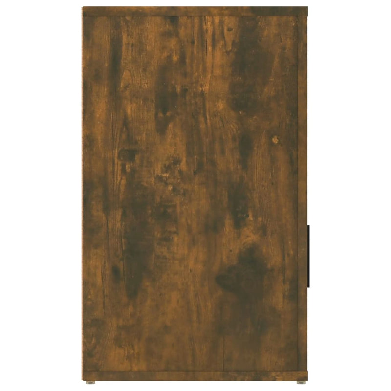 vidaXL füstös tölgy színű szerelt fa éjjeliszekrény 50 x 36 x 60 cm