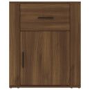 vidaXL barna tölgyszínű szerelt fa éjjeliszekrény 50 x 36 x 60 cm