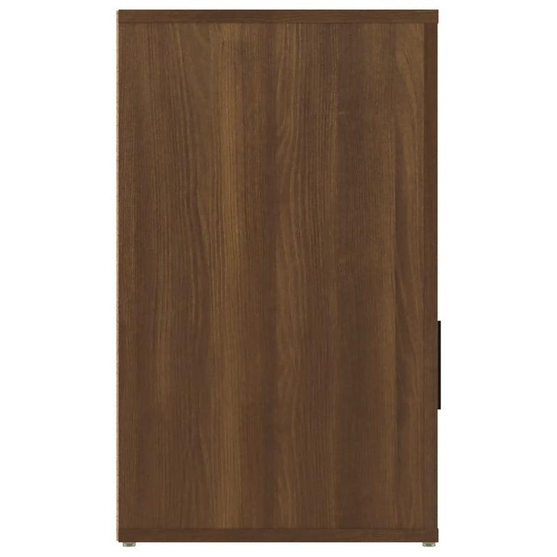 vidaXL barna tölgyszínű szerelt fa éjjeliszekrény 50 x 36 x 60 cm