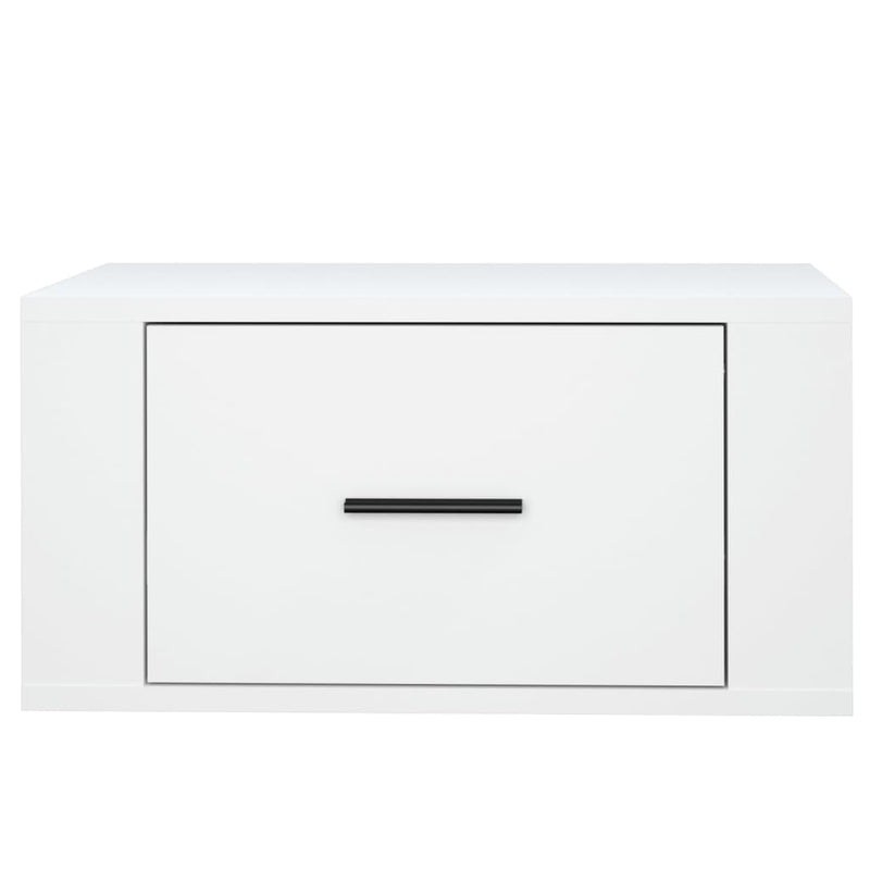 vidaXL 2 db fehér falra szerelhető éjjeliszekrény 50 x 36 x 25 cm