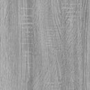 vidaXL 2 db szürke sonoma falra szerelhető éjjeliszekrény 50x36x25 cm