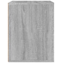 vidaXL szürke sonoma színű falra szerelhető éjjeliszekrény 50x36x47 cm
