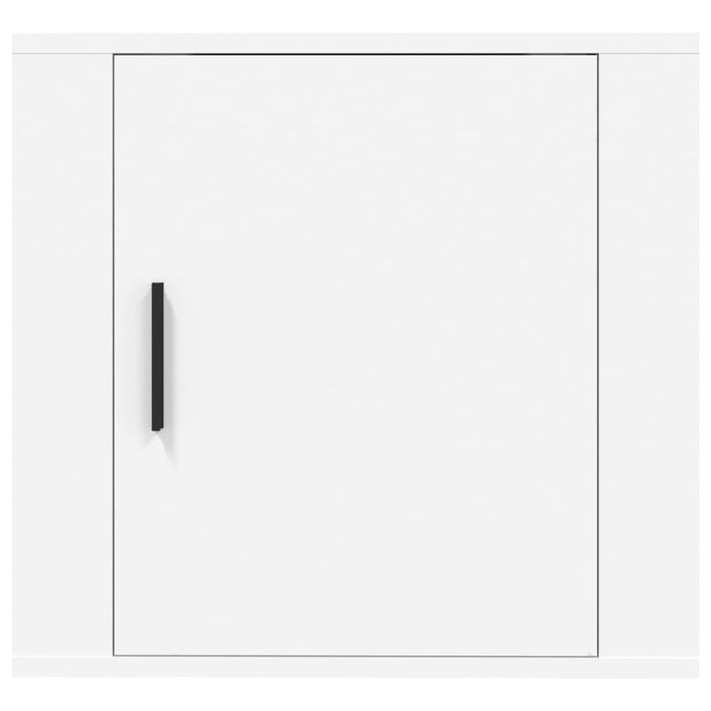 vidaXL 2 db fehér falra szerelhető éjjeliszekrény 50x30x47 cm