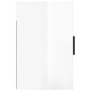 vidaXL magasfényű fehér falra szerelhető éjjeliszekrény 50x30x47 cm