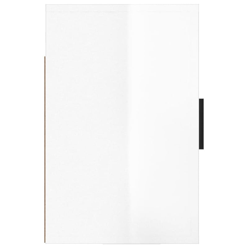 vidaXL 2 db magasfényű fehér fali éjjeliszekrény 50x30x47 cm