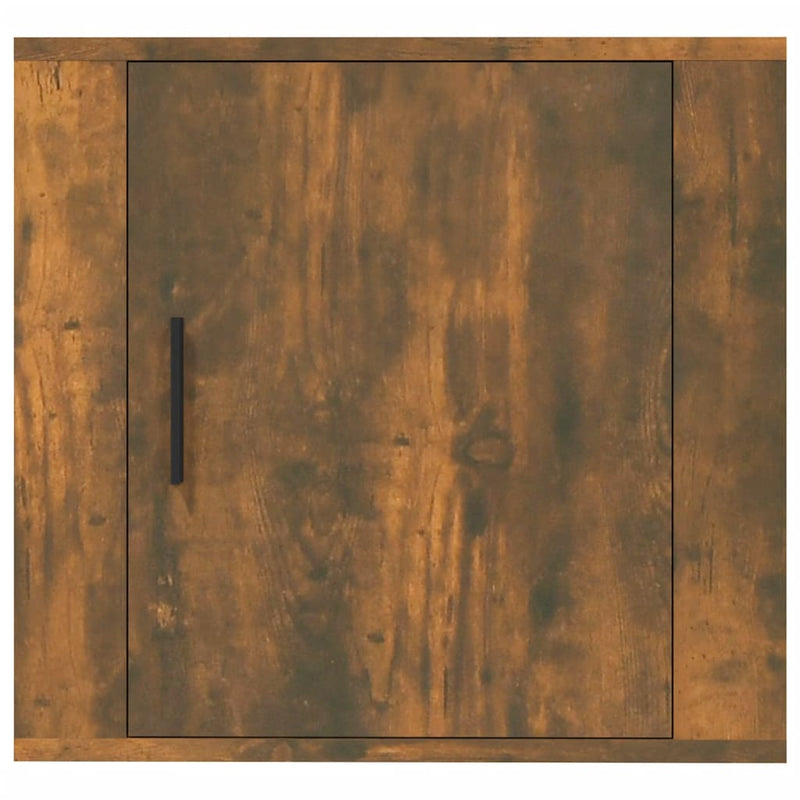 vidaXL 2db füstös tölgy színű fali éjjeliszekrény 50 x 30 x 47 cm