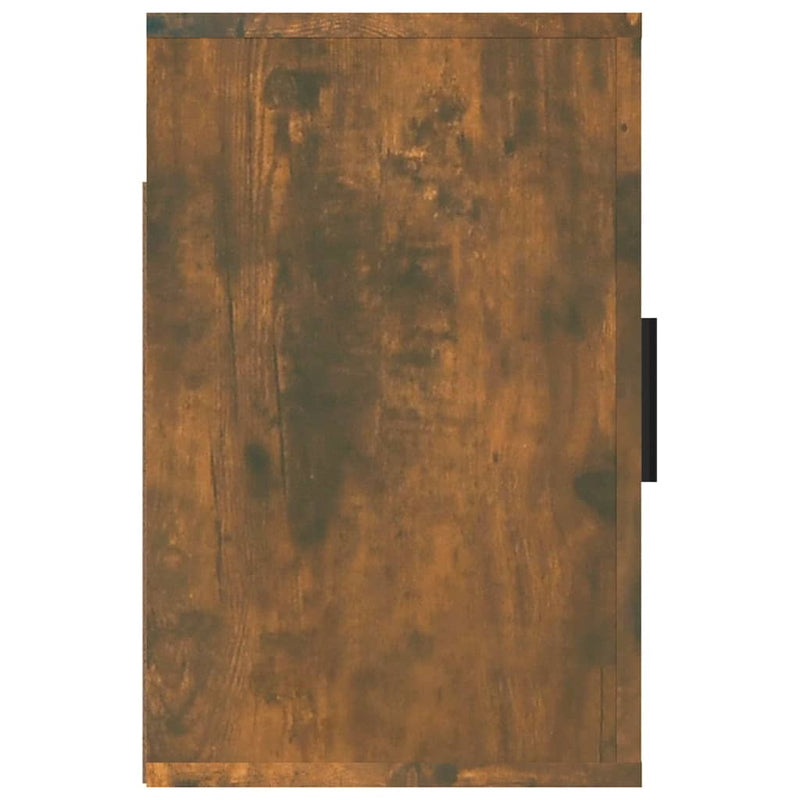 vidaXL 2db füstös tölgy színű fali éjjeliszekrény 50 x 30 x 47 cm