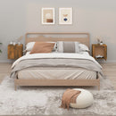 vidaXL 2db füstös tölgy színű fali éjjeliszekrény 50 x 30 x 47 cm