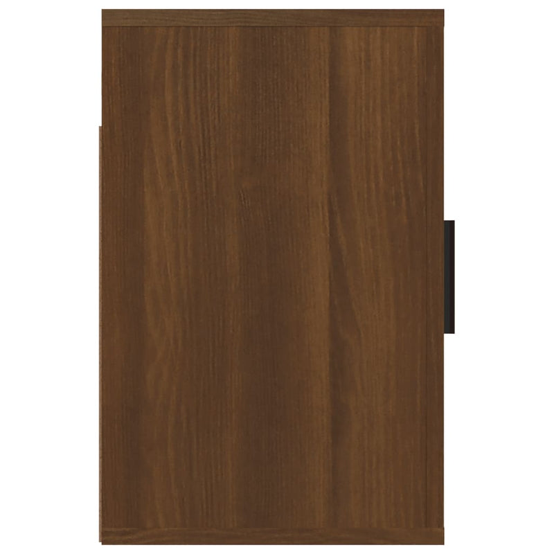 vidaXL 2db barna tölgyszínű falra szerelhető éjjeliszekrény 50x30x47cm