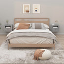 vidaXL 2 db szürke sonoma falra szerelhető éjjeliszekrény 50x36x40 cm