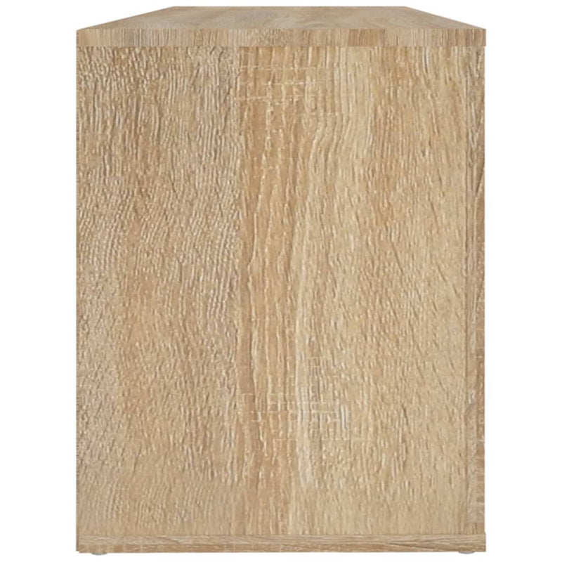 vidaXL sonoma tölgy színű szerelt fa cipőszekrény 100x35x45 cm