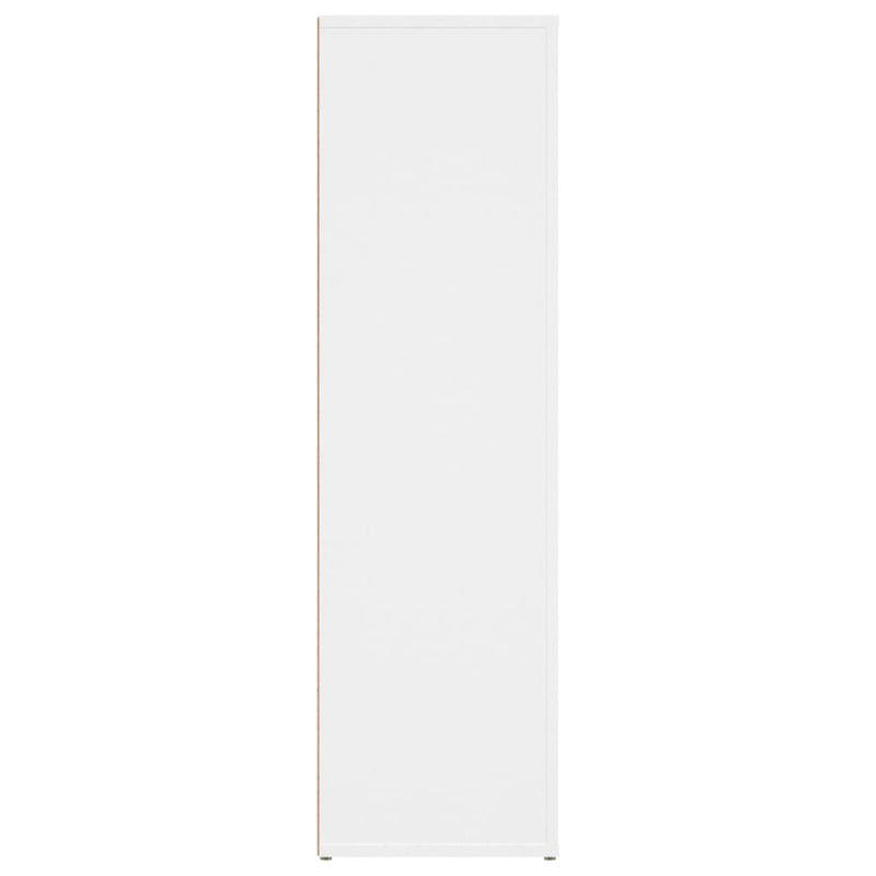 vidaXL fehér szerelt fa tálalószekrény 80x30x106 cm