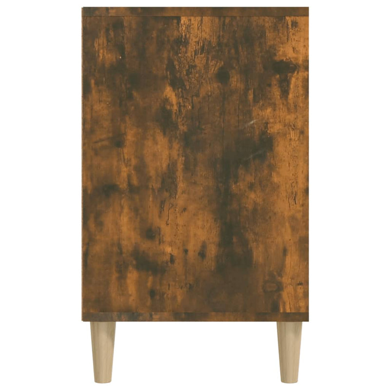 vidaXL füstös tölgy színű szerelt fa cipősszekrény 102 x 36 x 60 cm