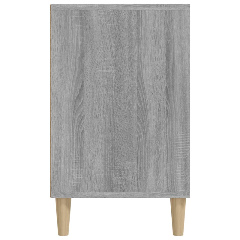 vidaXL szürke sonoma színű szerelt fa cipősszekrény 102x36x60 cm
