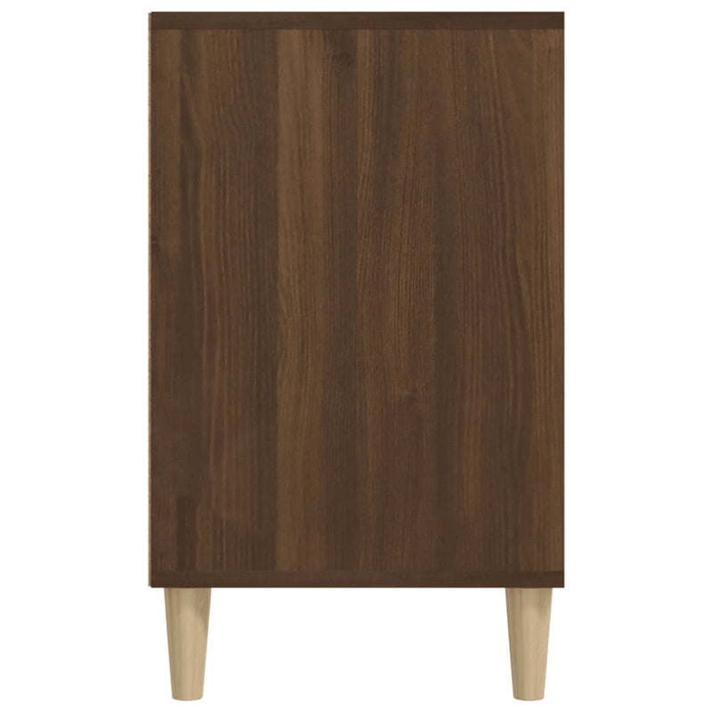 vidaXL barna tölgyszínű szerelt fa cipősszekrény 102x36x60 cm