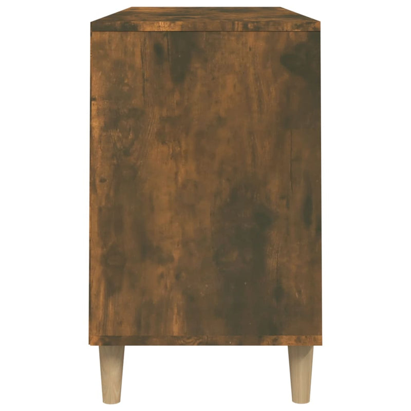 vidaXL füstös tölgy színű szerelt fa cipősszekrény 102 x 36 x 60 cm