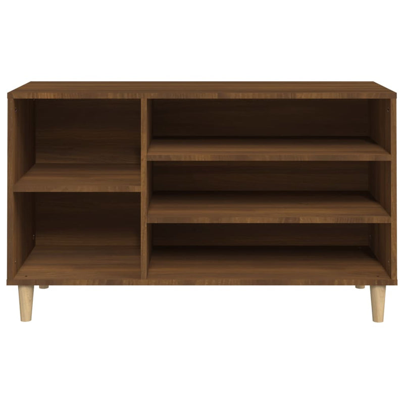 vidaXL barna tölgyszínű szerelt fa cipősszekrény 102x36x60 cm