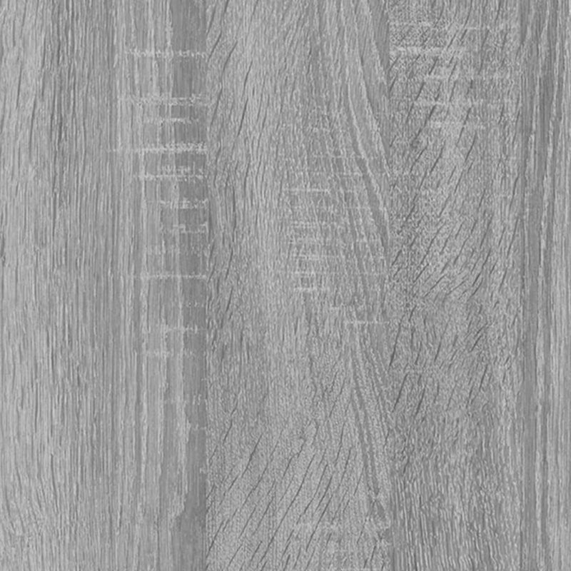 vidaXL szürke sonoma színű szerelt fa fali cipősszekrény 100x35x38 cm