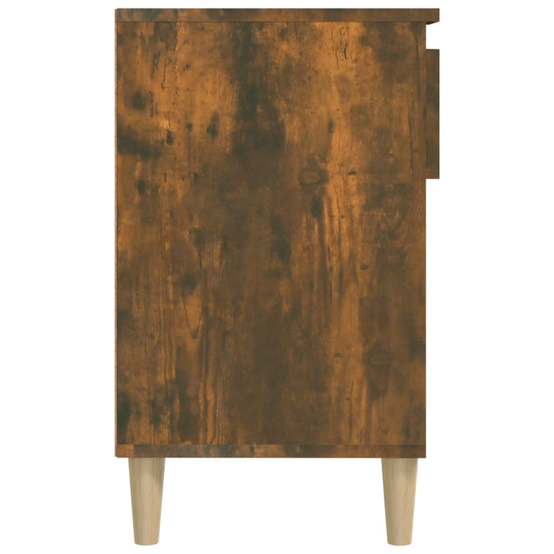 vidaXL füstös tölgy színű szerelt fa cipősszekrény 102 x 36 x 60 cm