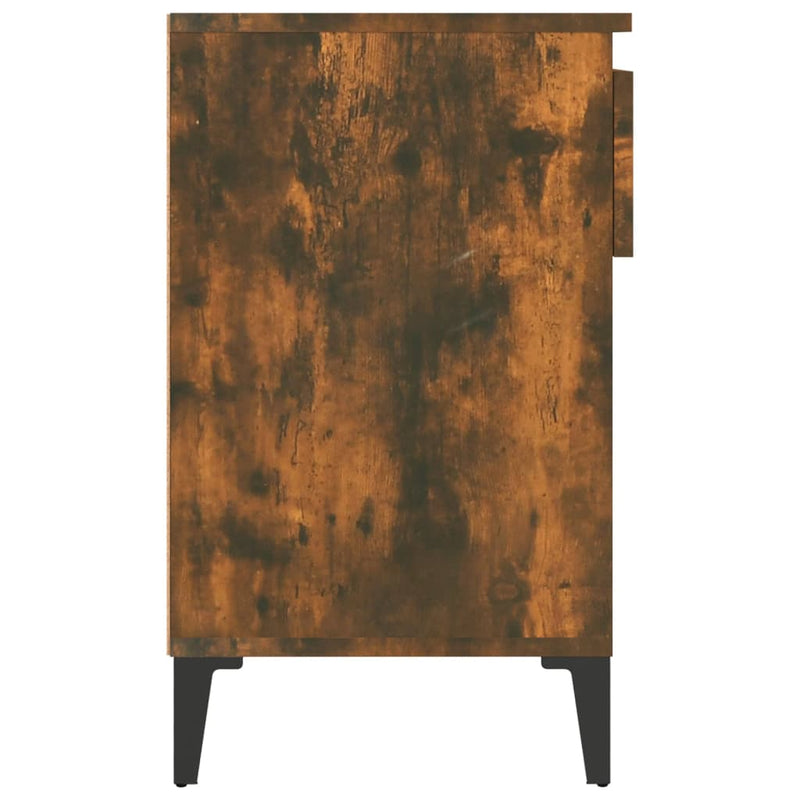 vidaXL füstös tölgy színű szerelt fa cipősszekrény 102 x 36 x 60 cm