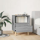 vidaXL szürke sonoma színű éjjeliszekrény 40x35x50 cm