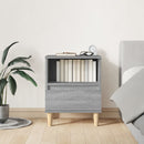 vidaXL szürke sonoma színű éjjeliszekrény 40x35x50 cm