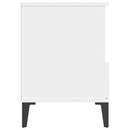 vidaXL 2 db fehér éjjeliszekrény 40 x 35 x 50 cm
