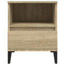 vidaXL sonoma tölgy színű éjjeliszekrény 40x35x50 cm