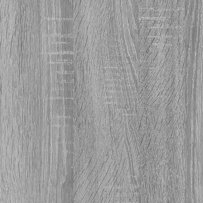vidaXL 2 db szürke sonoma színű éjjeliszekrény 40x35x50 cm