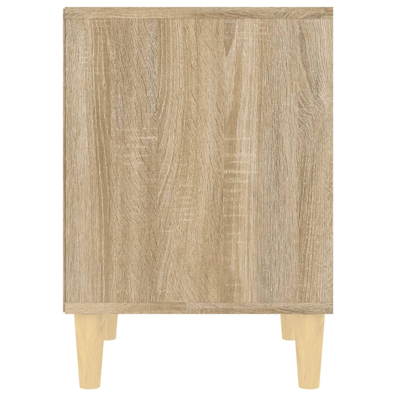vidaXL 2 db sonoma tölgy éjjeliszekrény 40 x 35 x 50 cm
