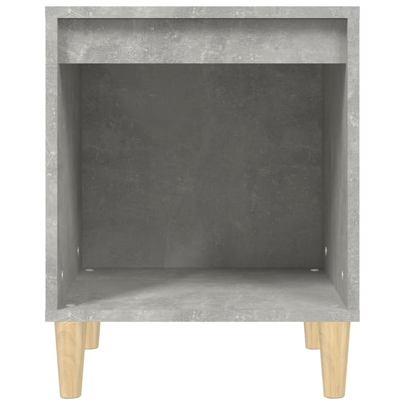 vidaXL 2 db betonszürke éjjeliszekrény 40x35x50 cm