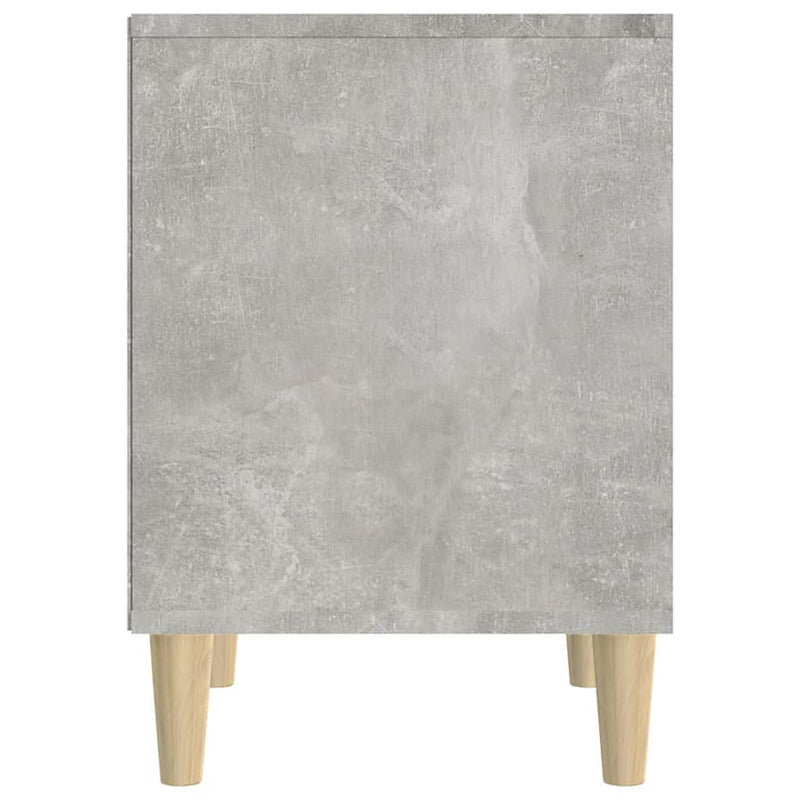 vidaXL 2 db betonszürke éjjeliszekrény 40x35x50 cm