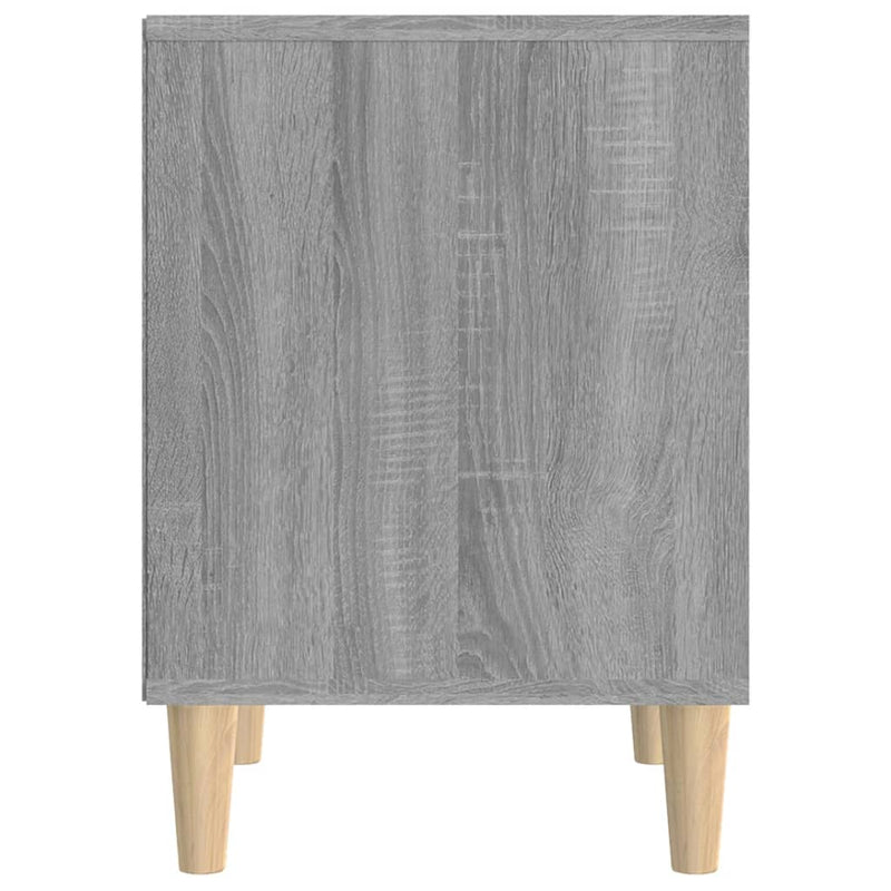 vidaXL szürke sonoma színű éjjeliszekrény 40x35x50 cm