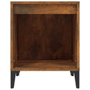 vidaXL füstös tölgy színű éjjeliszekrény 40x35x50 cm