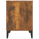 vidaXL 2 db füstös tölgy színű éjjeliszekrény 40x35x50 cm